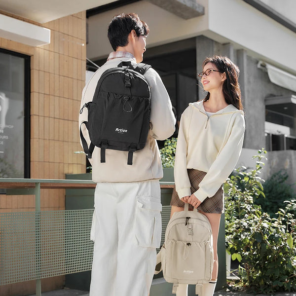 Semir Backpack Men Large Capacity Travel Bag 2025 New Outdoor Laptop Backpack College Student Couple Trendy Daypack
