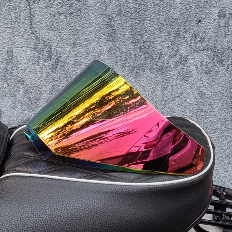 Motorcycle helmet specific lens ORZ-819 retro full helmet color lens reinforced with PC material
