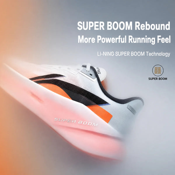 ស្បែកជើងរត់បុរស Li-Ning CHAOYING PRO Cushion BOOM FIBER ស្រាល ស្រួលដកដង្ហើម ស្បែកជើងកីឡាប្រចាំថ្ងៃ LiNing ARBW003