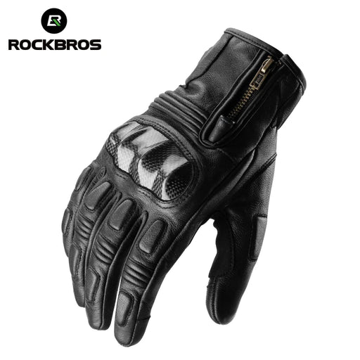 ROCKBROS Gloves Full Finger Racing Gloves Motorcycle Tactical Gloves Touch Screen Outdoor Sports Protection Cycling Bike Gloves