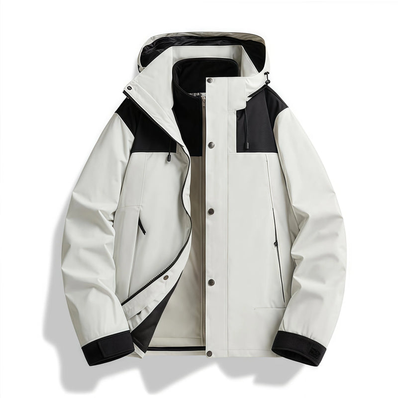2026 Winter Unisex Hooded Fleece inner liner Sportswear Jacket Outdoor down Vest Couple Matching Sports Layering Windbreaker