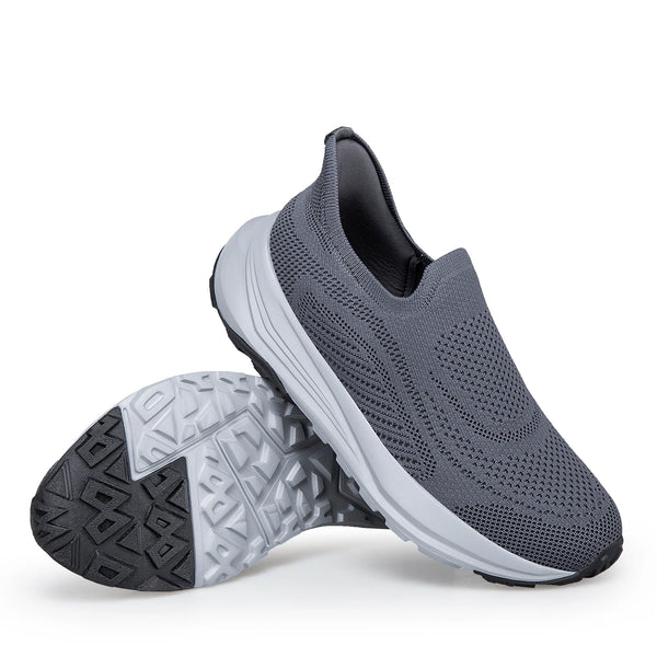 Brand High Quality Men's Slip on Walking Shoes Breathable Casual Loafers Non-Slip Comfortable Lightweight Work Sneakers