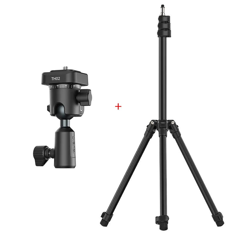 ក្បាលបាល់ Ulanzi TH02 Uka ដាក់បញ្ច្រាស 360° ក្បាលបាល់បែប Panoramic ប្តូរផ្ដេកបញ្ឈរ Uka បញ្ចេញរហ័សសម្រាប់ការថតកាមេរ៉ា DSLR