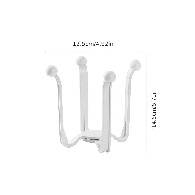 1set Kitchen Sink Strainer & Drain Rack - Durable Plastic, Open Storage Design for Easy Cleanup,50 Mesh Bags,1 Drainage Rack