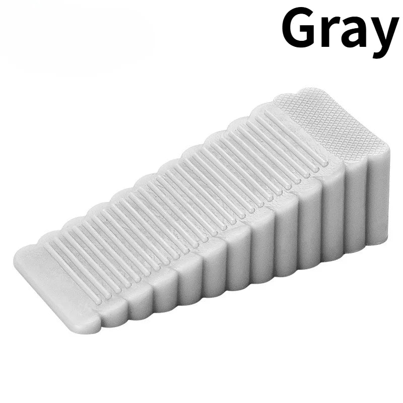 1PC No-Drill Windproof Door Stopper Stops Drafts & Noise | Wall-Safe Protection | Home Anti-Pinch Wedge,Durable Creative Design