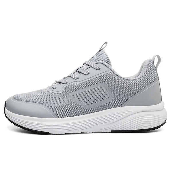 Men Wide Toe Athletic Shoes Lightweight Breathable Mesh Sneakers Non-slip Rubber Sole Walking Running Shoes For fat Feet