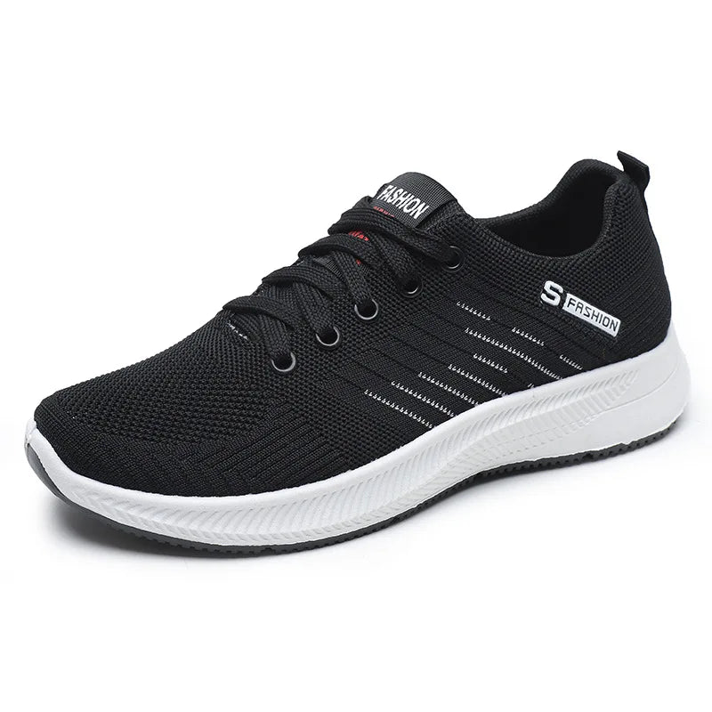 Spring Summer Men's Shoes Breathable Light Casual Sports Shoes Outdoor Soft Soles Comfort Lace Up Running Shoes Student Sneakers