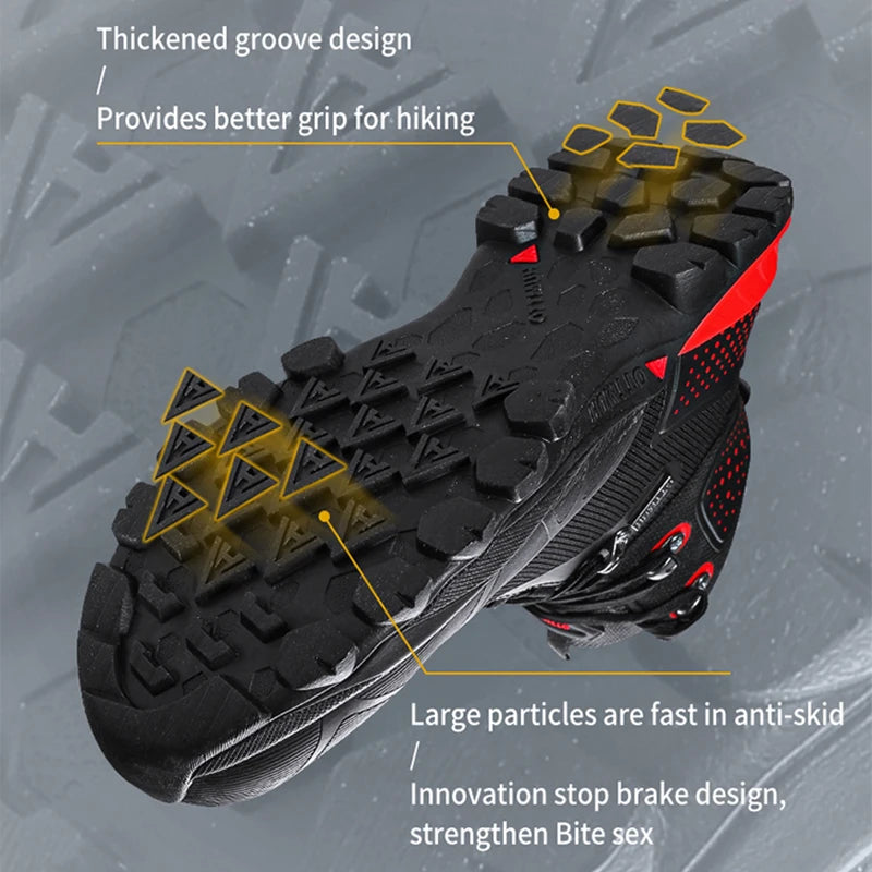 HUMTTO Waterproof Hiking Shoes Women Winter Sports Black Luxury Designer Outdoor Sneakers Woman Trekking Ankle Boots for Womens