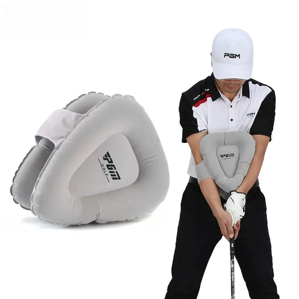 Golf Posture Corrective Arm Action Golf Arm Corrector Golf Swing Trainer PVC Inflatable Posture for Golfer Gift JZQ001