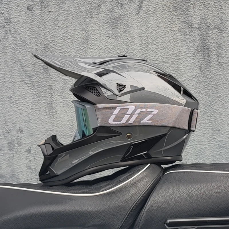 ORZ Motorcycle Helmet Motocross Cascos Para Moto Off Road Motocycle Abs Man&Woman Dot