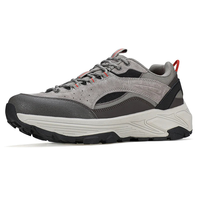 HUMTTO Non-slip Hiking Shoes for Men Breathable Sports Shoe Man Leather Outdoor Sneakers Designers Men's Casual Trekking Boots