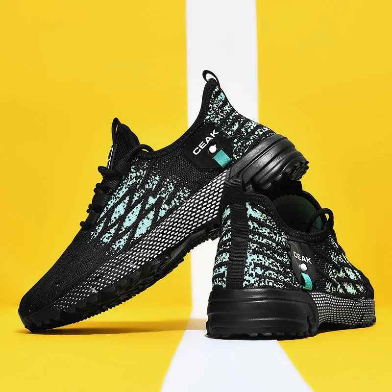 Mens Walking Shoes Big Size Retro Trendy Design Cushioning Anti Slip Street Daily Jogging Lightweight Casual Sneakers for Man