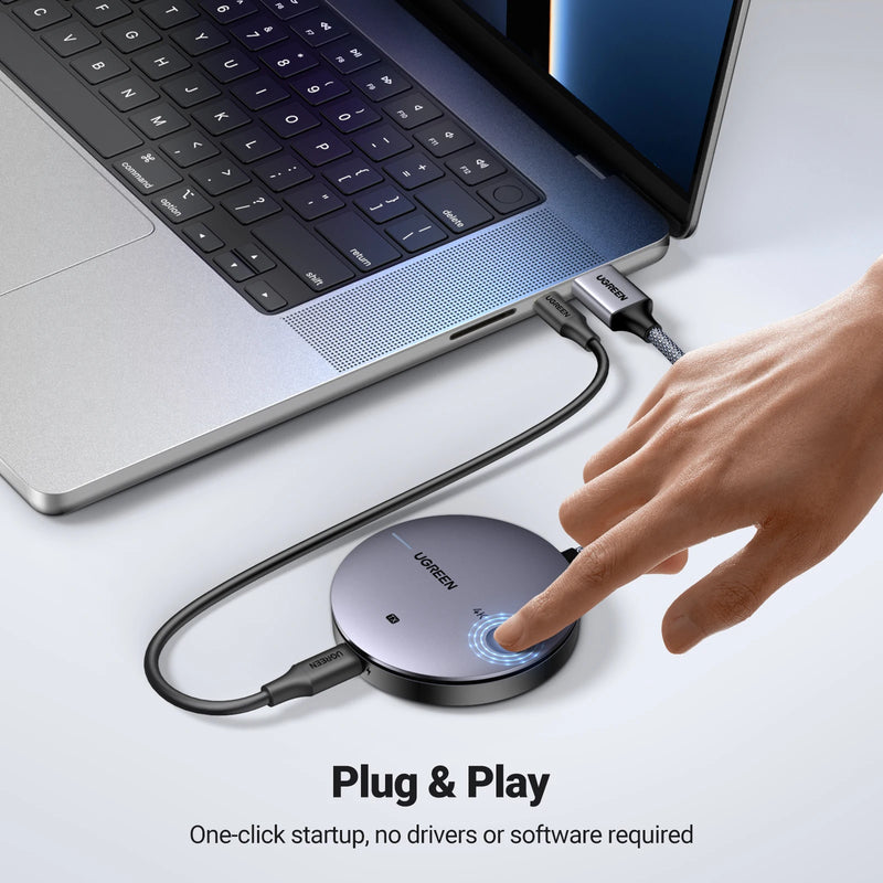 UGREEN Wireless HDMI Extender Kit 5G 50M Video Transmitter & Receiver 4K 30Hz Transmits Display Adapter for TV PC Monitor