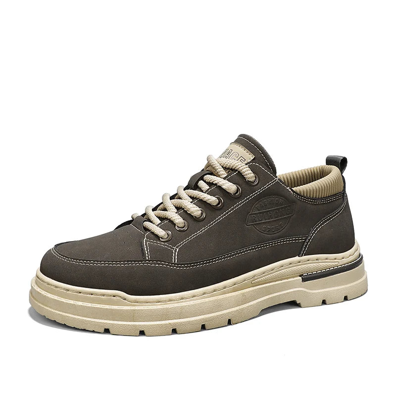 Men's shoes casual sports shoes four season soft soled comfortable outdoor workwear shoes safety shoes fashion youth socks shoes