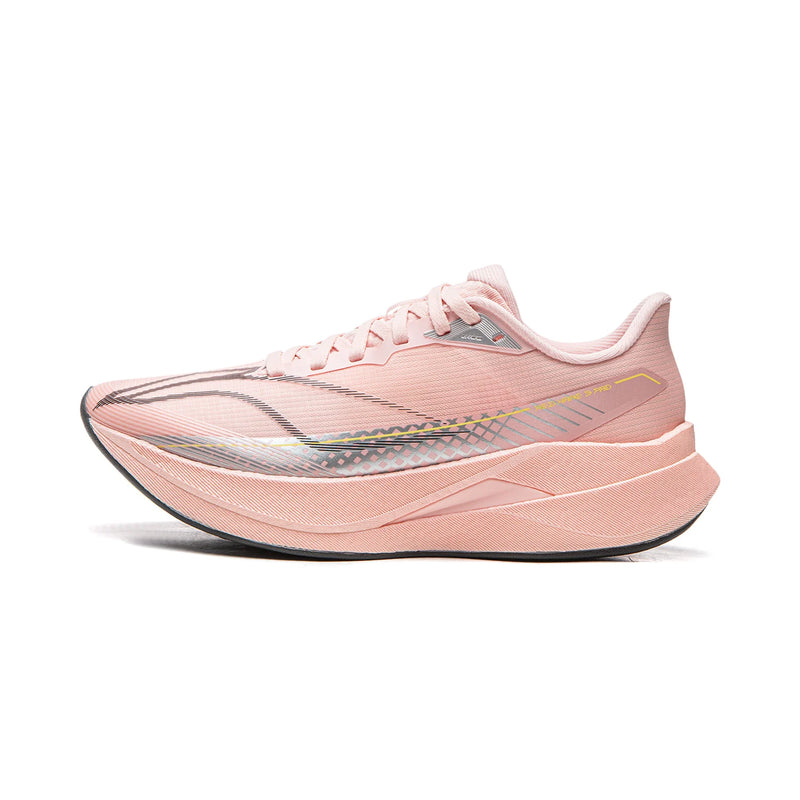 ស្បែកជើងរត់ប្រណាំង Li-Ning សម្រាប់នារី RED HARE 9 PRO BOOM FIBER ស្រាល ឆ្លុះបញ្ចាំងពីពន្លឺ ស្បែកជើងកីឡាហ្វឹកហាត់ LiNing ARPW002