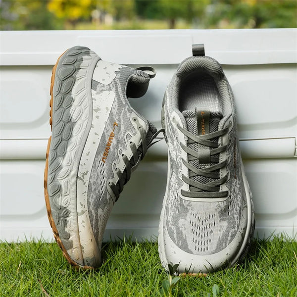 Men Women Wide Toe Box Casual Sneakers Breathable Mesh Cushion Platform Shoes Lightweight Wide Fit Athletic Walking Sport Shoes