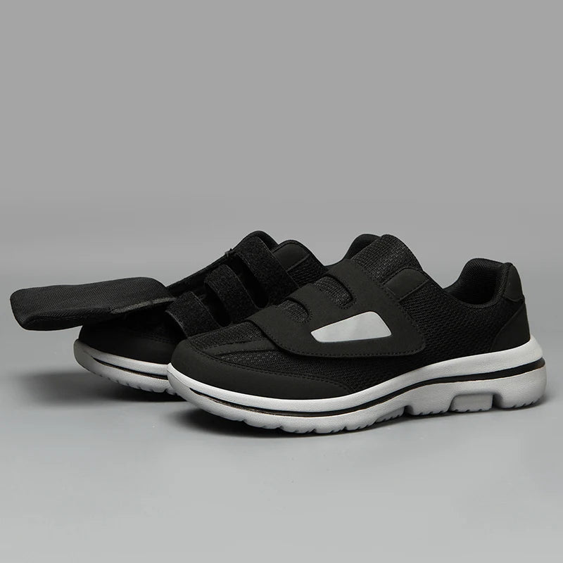 Adjustable Wide Diabetic Shoes Orthopedics Fat Foot Swollen Feet Thumb Eversion Hallux Valgus Bunion Edema Sneakers Men Women