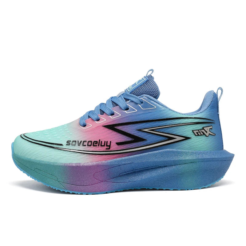 Unisex Sports Shoes Professional Running Anti Slip Cushioning Rebound Training Shoes Youth Outdoor Mesh Fitness Shoes for Men