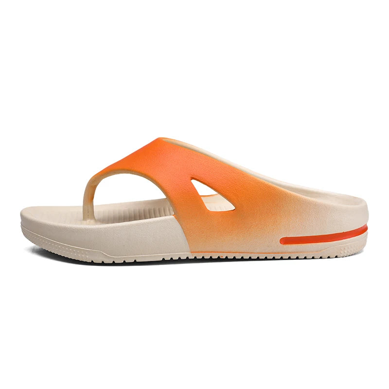 Summer Thick Sole Bottom Platform Flip Flops Men Slippers EVA Soft Beach Slippers Indoor Outdoor Lightweight
