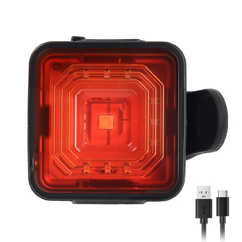 Bicycle Light Super Bright Headlight & Tail Light  7Modes USB Rechargeable Bike Accessories Flashlight for Mountain Night Riding