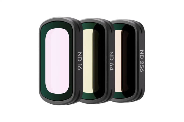 DJI Osmo Pocket 3 Magnetic ND Filter Set ND16, ND64, and ND256 for DJI Osmo Pocket 4