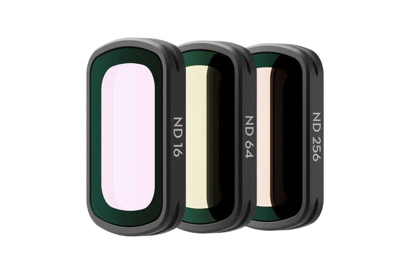 DJI Osmo Pocket 3 Magnetic ND Filter Set ND16, ND64, and ND256 for DJI Osmo Pocket 4