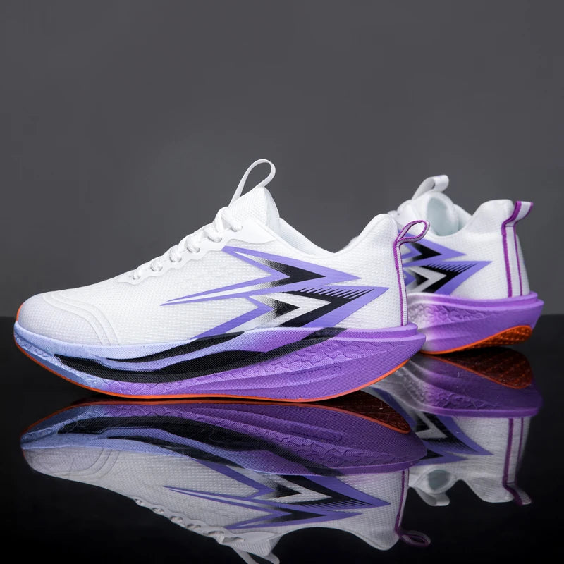 Lovers light outdoor running shoes four seasons thick-sole casual sports shoes fashion men women's classic breathable sneakers