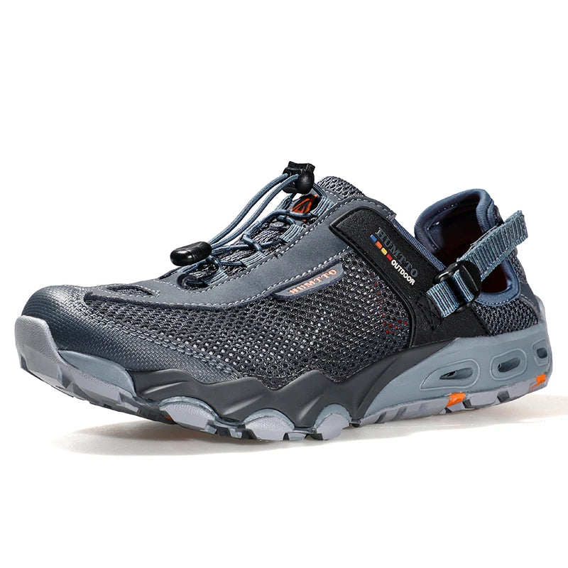 HUMTTO Hiking Shoes Breathable Summer Beach Water Sneakers Men 2022 Trekking Outdoor Casual Shoes Mens Sports Sandals for Man