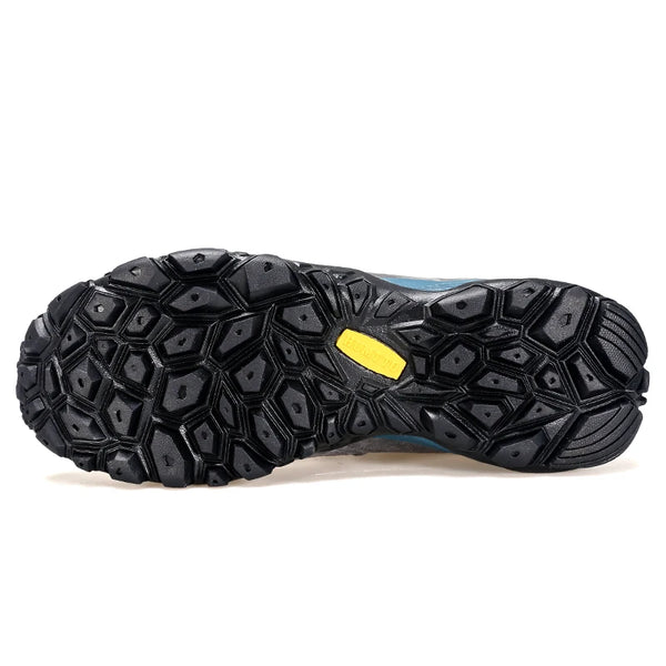 HUMTTO Waterproof Shoes for Men Hiking Shoes Leather Mens Sports Luxury Designer Outdoor Climbing Trekking Walking Sneakers Man