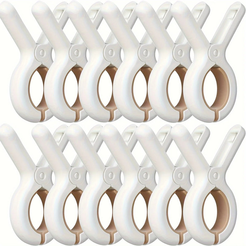 2/4/8pcs Beach Towel Clips, Sturdy Plastic Clothespins for Drying Quilts,Wind-Resistant Clothespins,Home Essentials,Clothes Pins