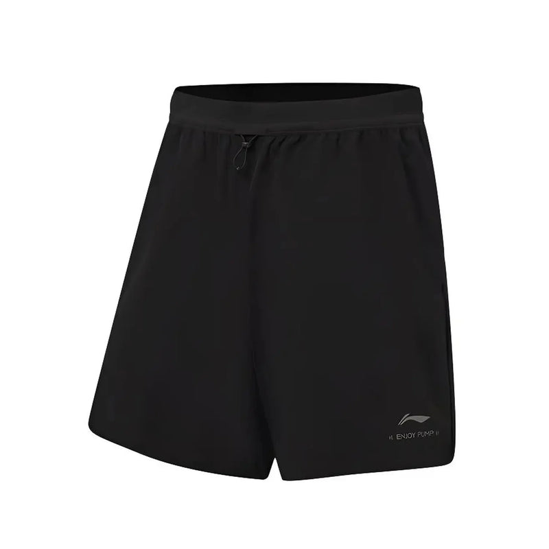 ខោខ្លីហាត់ប្រាណបុរស Li-Ning LN COOL 88% ប៉ូលីអាមីត 12% អេឡាស្ទីន ទំហំធម្មតា ខោហាត់ប្រាណ LiNing មានផាសុកភាព AKSW135
