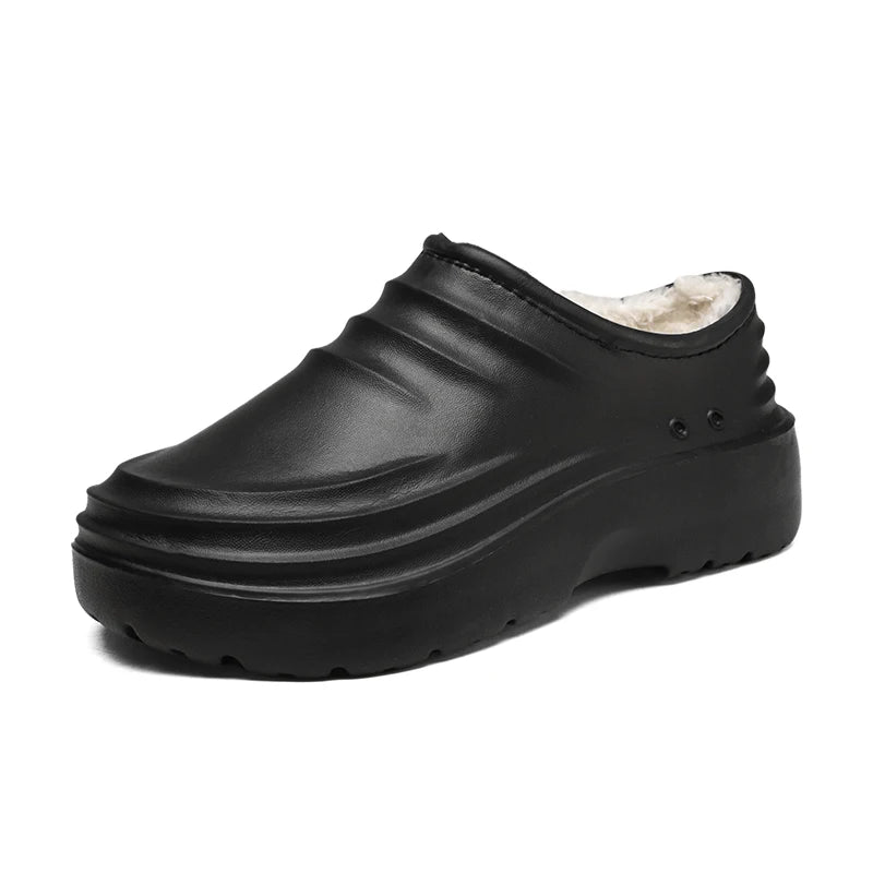 Hotel Chef Shoes Four Seasons Non-slip Waterproof Oil-proof Kitchen Work Shoes Men's Casual Joker Light EVA Outdoor Garden Shoes