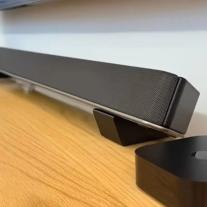 2pcs Universal Soundbar Base – Stand for Sony, Edifier, Xiaomi, Philips, Samsung TV & Gaming Speakers | ជើងទម្រ Soundbar ប្រើបានគ្រប់ប្រភេទ ២ គ្រឿង – ជើងទម្រសម្រាប់ទូរទស្សន៍ និងបាសហ្គេម Sony, Edifier, Xiaomi, Philips, Samsung