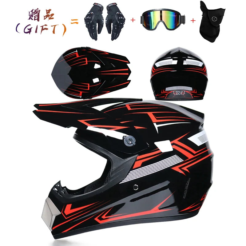 fiery Motocross Helmet Off Road Professional ATV Cross Helmets MTB DH Racing Motorcycle Helmet Dirt Bike Capacete de Moto casco