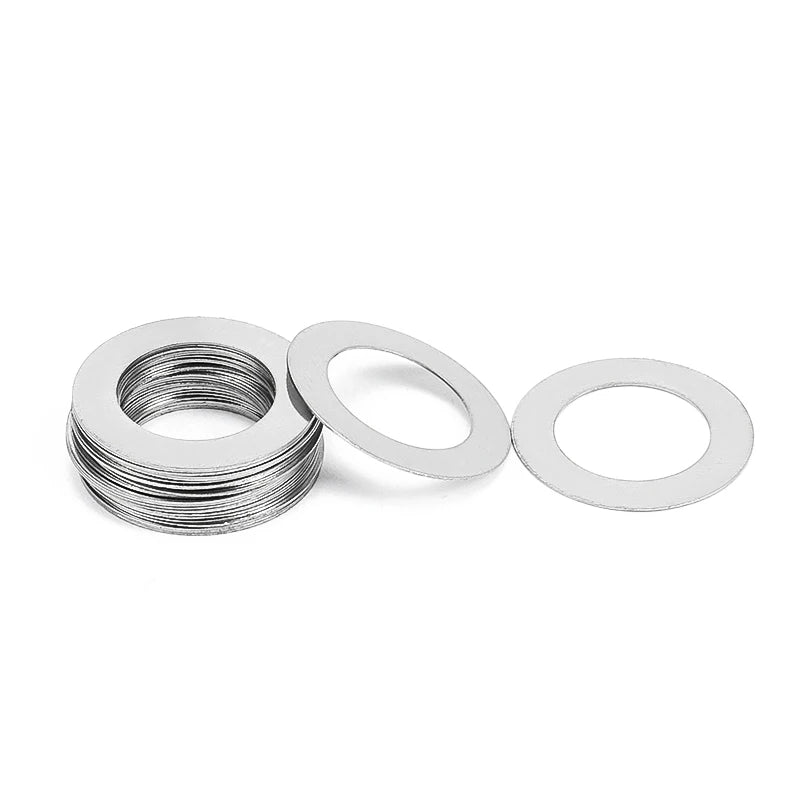 DIVEDEER M3 M4 M5 M6 M8 M10 M12-M20 DIN988 304 Stainless Steel Adjusting Precision Shim Gasket Ultra Thin Flat Wafer Washer