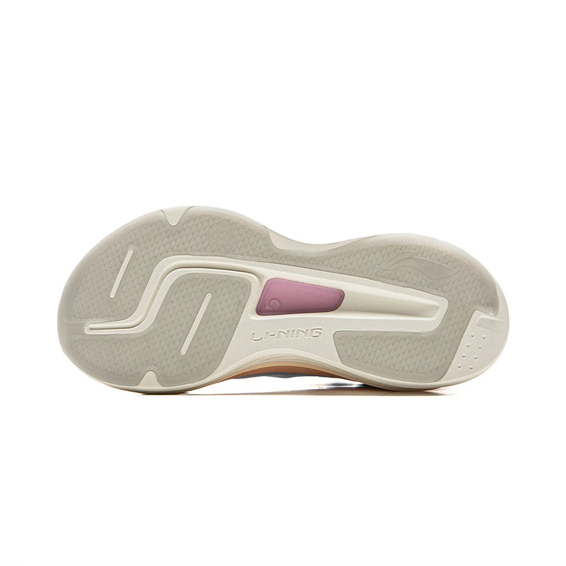 ស្បែកជើងរត់ Li-Ning សម្រាប់នារី YUEYING 5 PRO Optimized Cushion ជាមួយនឹងប្រអប់ម្រាមជើងធំទូលាយ SUPER BOOM ស្បែកជើងប៉ាតា Lining ឆ្លុះបញ្ចាំង ARHV014