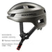 ROCKBROS Magnetic Suction Shell Helmets Safe Breathable Cycling Rock Climbing Skateboarding Roller Skating Men Women Bike Helmet 10110018001