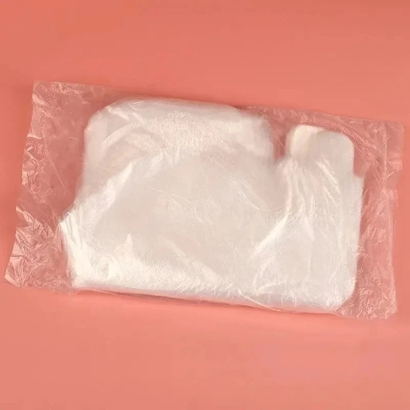100pcs Disposable Foot Mask Film/Plastic Foot Cover/Hot Wax Boot Bag/Waxing Film, for Foot. Disposable foot mask.