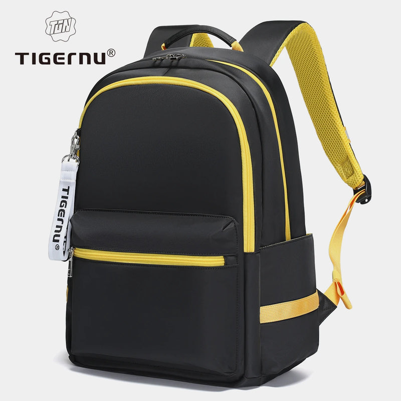 Tigernu Girl's Schoolbags Waterproof Women's Backpack Bags 15.6inch Laptop Backpack Multi-color Female Travel Backpacks Women