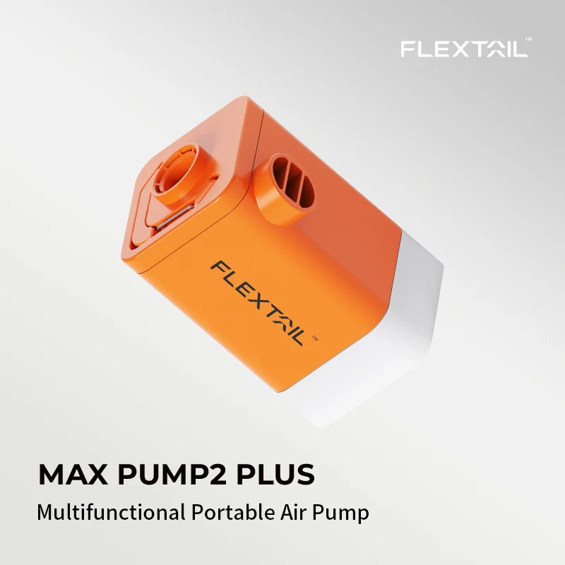 FLEXTAIL MAX PUMP 2 PLUS - Portable Electric Air Pump with Adjustable Lighting, USB Power Source, and Dual Pressure Levels