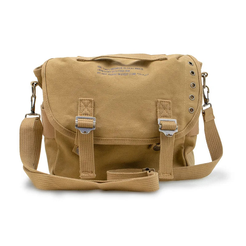 កាបូប Maden American Vintage M1961 ធ្វើពីក្រណាត់ Canvas សម្រាប់បុរស រចនាម៉ូដទាន់សម័យ មានខ្សែស្ពាយ និងកាបូបស្ពាយចង្កេះ កាបូបស្ពាយចំហៀង