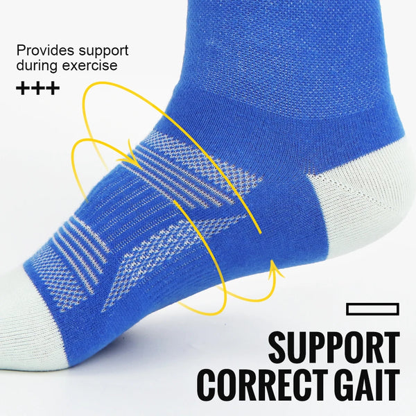 WRELS 1/2/3pairs Toe Socks 5 Finger Running Socks Anti Slip Moisture Wicking Anti-Blister Five Finger Breathable Athletic Socks