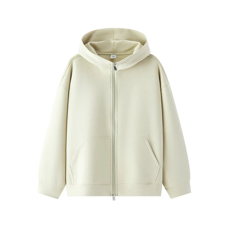Semir Women Jacket Solid Hooded Loose Soft Casual Style Everyday Lightweight Autumn Outerwear Clean Easy Layer 2026