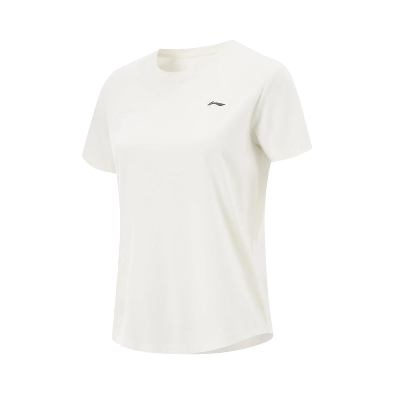 Li-Ning Women's Training Fitness T-shirt AT DRY FREEZE 43%Viscose 41%Nylon 11%Modal 5%Spandex LiNing Sports Tee Tops ATSV044