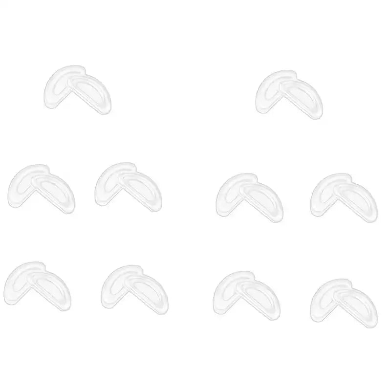 20pcs Soft Nose Pads for Glasses – Non-Slip, High Air Chamber Design, Odorless Eyewear Replacement Set