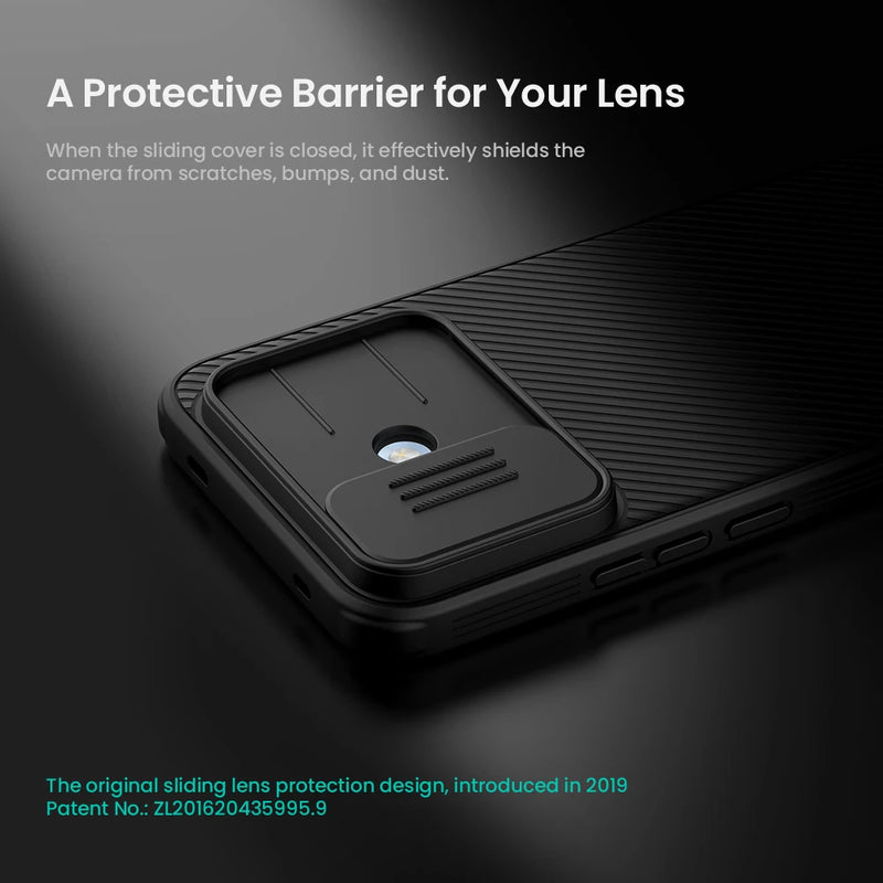 NILLKIN For Xiaomi Redmi Note 17 Pro Case CamShield Pro With Sliding Camera Protection PC Back Cover For Redmi Note 17 Pro Cases