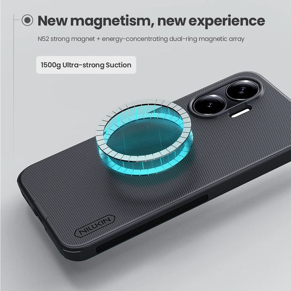 For Xiaomi Poco F7 Case NILLKIN Super Frosted Shield Pro TPU Frame PC Shell Luxury Shockproof Back Cover For Xiaomi Poco F7 Case