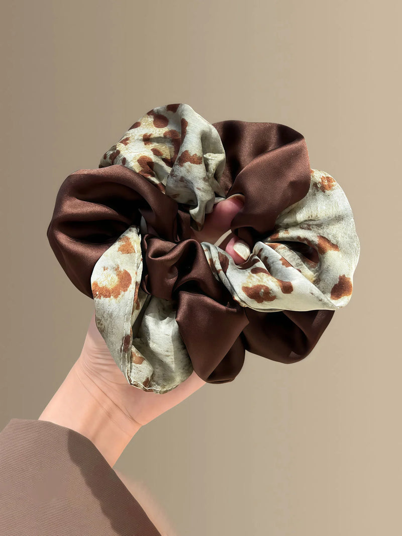 Maruko Large Intestine Hair Hoop 2026 New Sensation Head Flower Disc Hair Artifact Head Rope Advanced Intesti