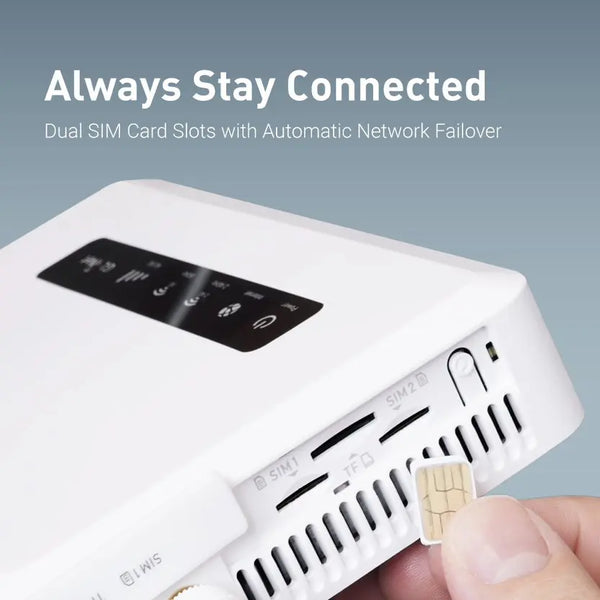 រ៉ោតទ័រច្រកផ្លូវ GL.iNet GL-X3000 (Spitz AX) 5G AX3000, Wi-Fi 6, Multi-WAN និងអង់តែនដែលអាចផ្ដាច់បាន, ស៊ីមពីរ, OpenVPN និង WireGuard