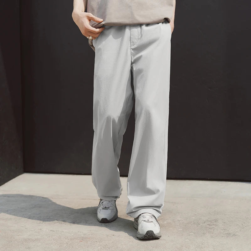 Semir Men Pants Functional 2026 Lightweight Loose Fit Straight Urban Casual Everyday Style Soft Comfortable Daily Wear Trendy